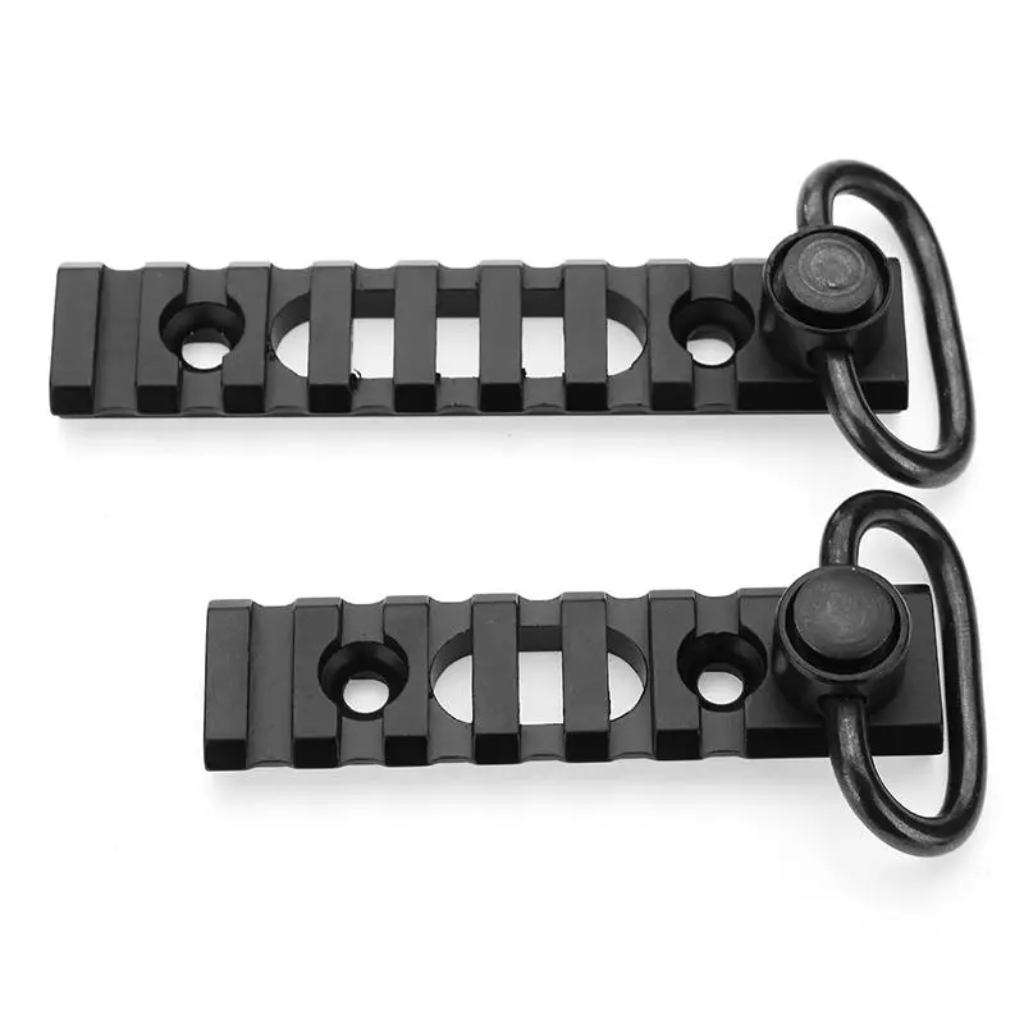 Single Side Picatinny Rail Mount Set With Swivel