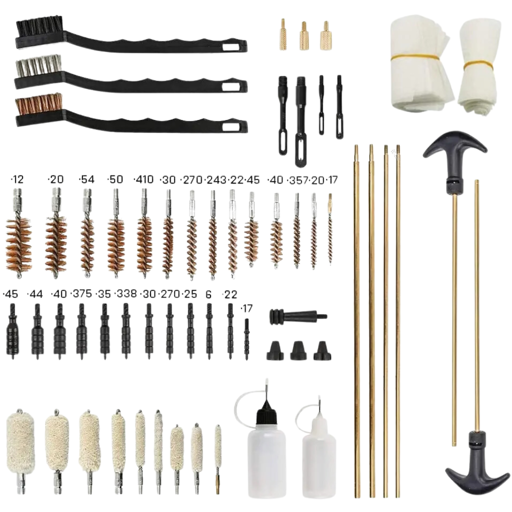 58 Pc Universal Gun Cleaning Kit