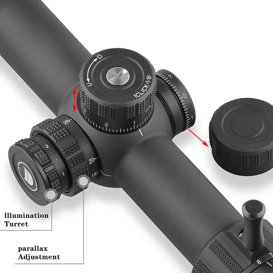 Discovery Optics ED LHT 4-20X44SFIR FFP Scope