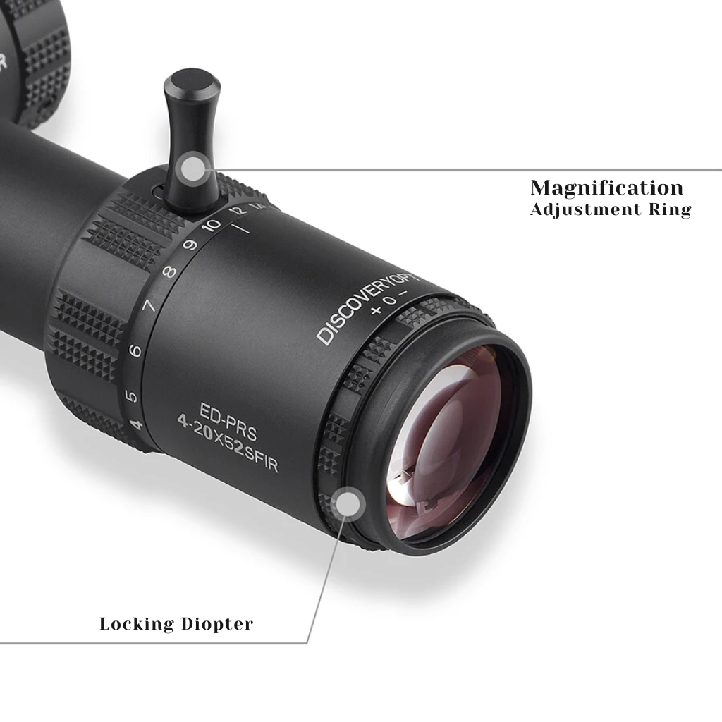 Discovery Optics ED PRS 4-20X52SFIR FFP Scope