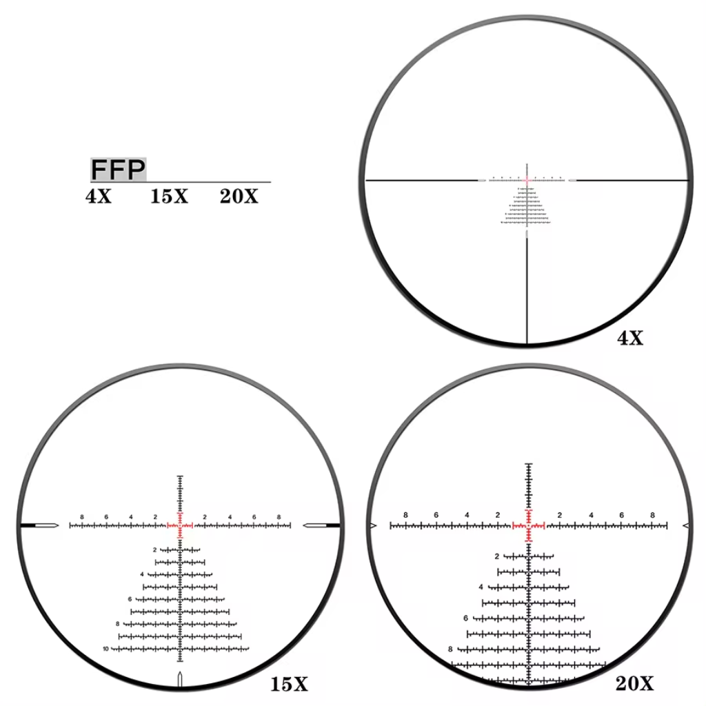 Discovery Optics ED PRS 4-20X52SFIR FFP Scope