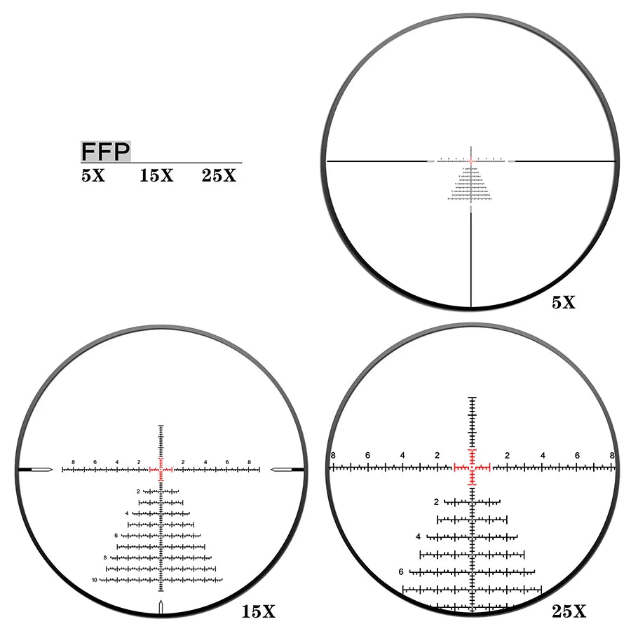 Discovery Optics ED PRS 5-25X56SFIR FFP Scope