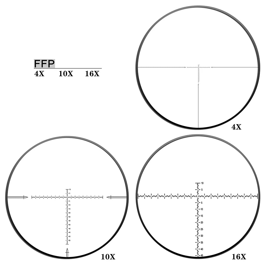 Discovery Optics HT 4-16X40SF FFP Scope