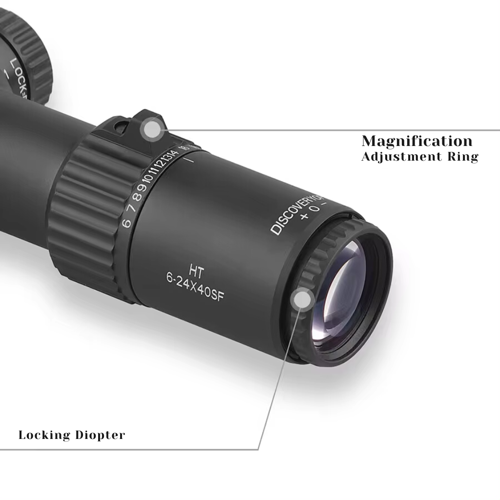 Discovery Optics HT 6-24X40SF FFP Scope