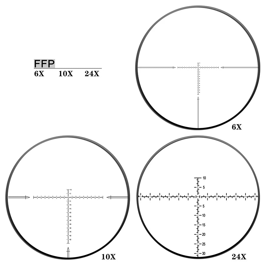 Discovery Optics HT 6-24X40SF FFP Scope