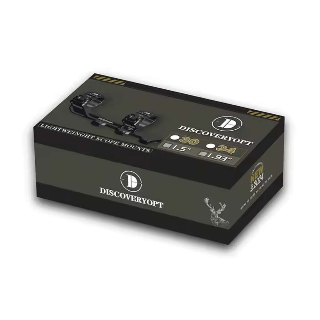Discovery 30mm 0 MOA Rigid High Profile Picatinny Cantilever Scope Mount