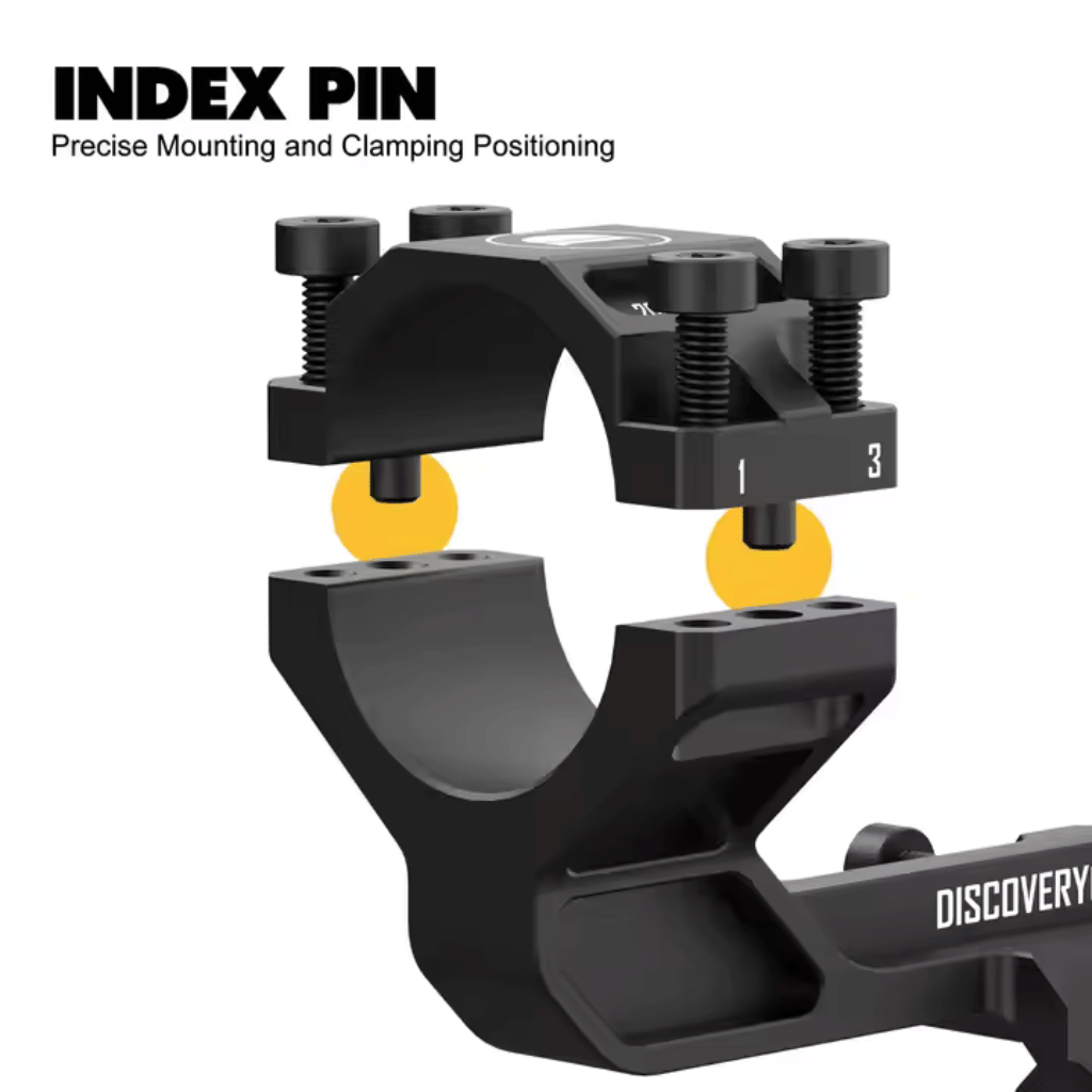 Discovery 30mm 0 MOA Rigid Low Profile Picatinny Cantilever Scope Mount