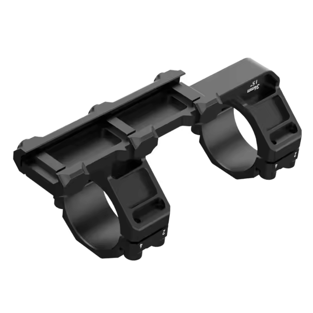Discovery 34mm 0 MOA Rigid Low Profile Picatinny Cantilever Scope Mount