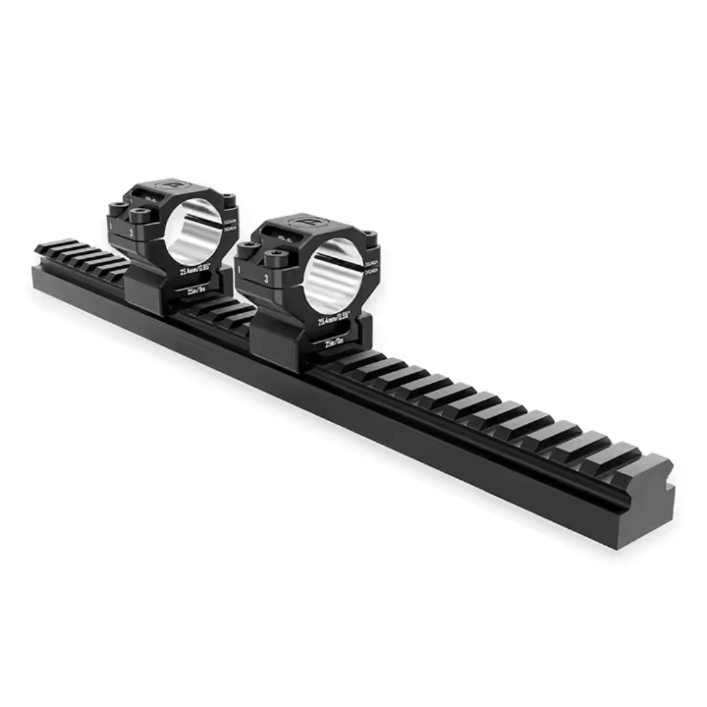 Discovery 6061 25.4mm Low Profile Picatinny Scope Rings 2pc