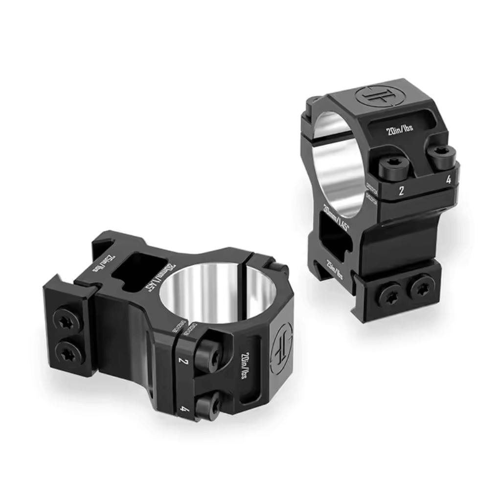 Discovery 6061 30mm High Profile Picatinny Scope Rings 2pc