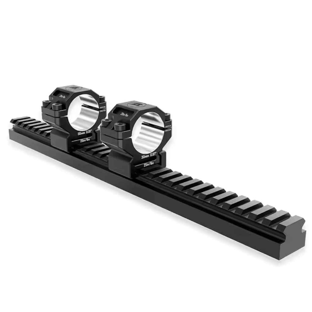 Discovery 6061 30mm Low Profile Picatinny Scope Rings 2pc