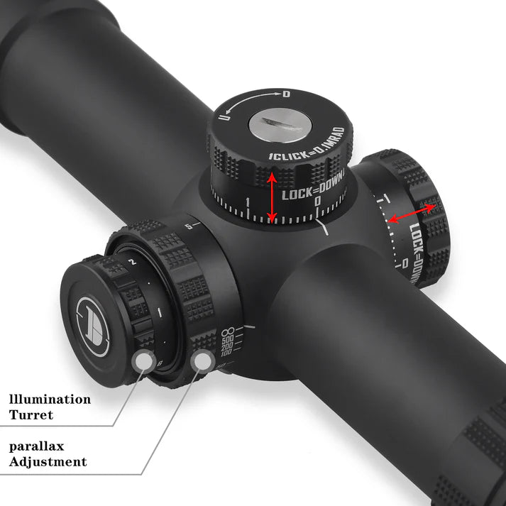 Discovery Optics ED-AR 1-8X24SFIR Scope