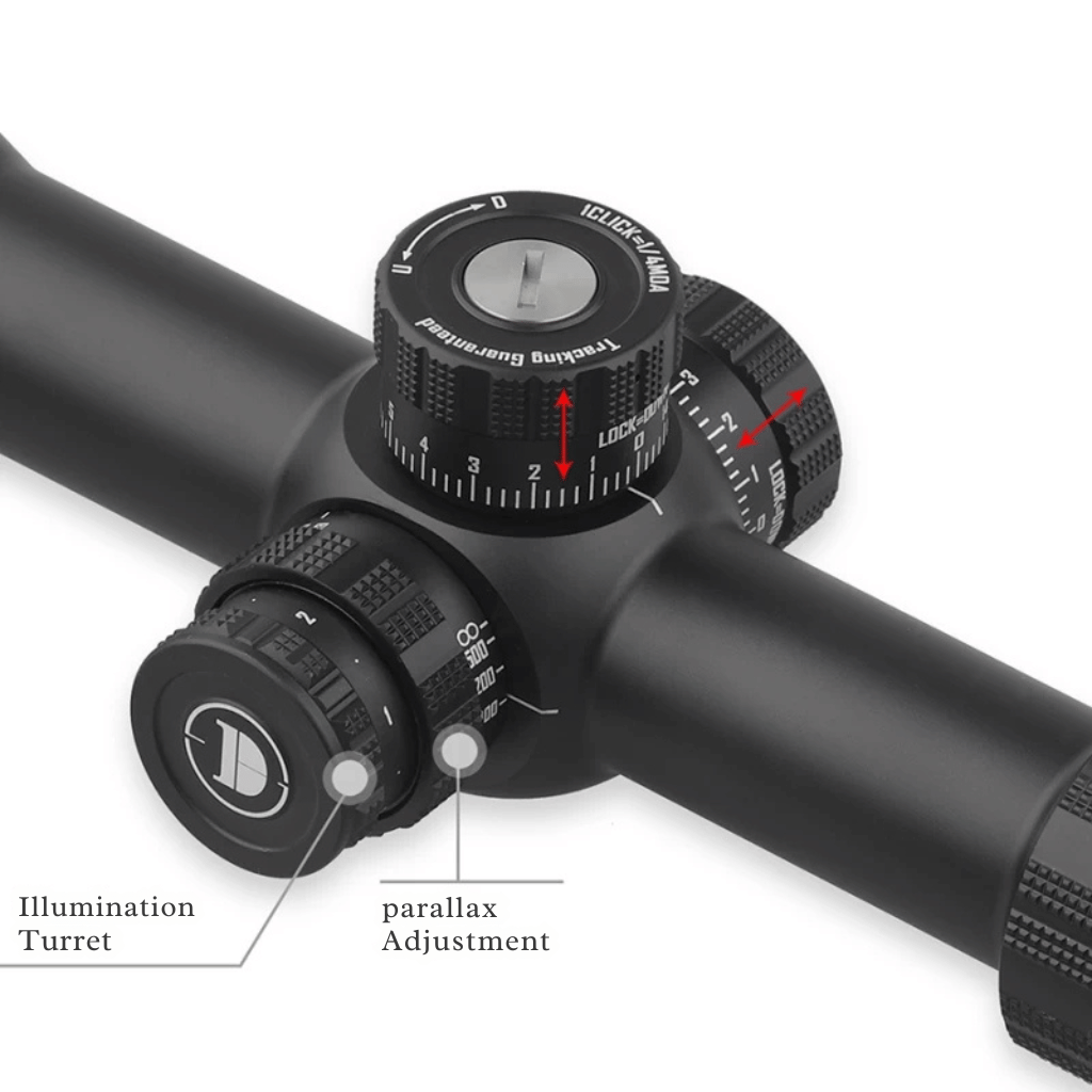 Discovery Optics ED LHT GEN2 3-15X50SFIR FFP Scope