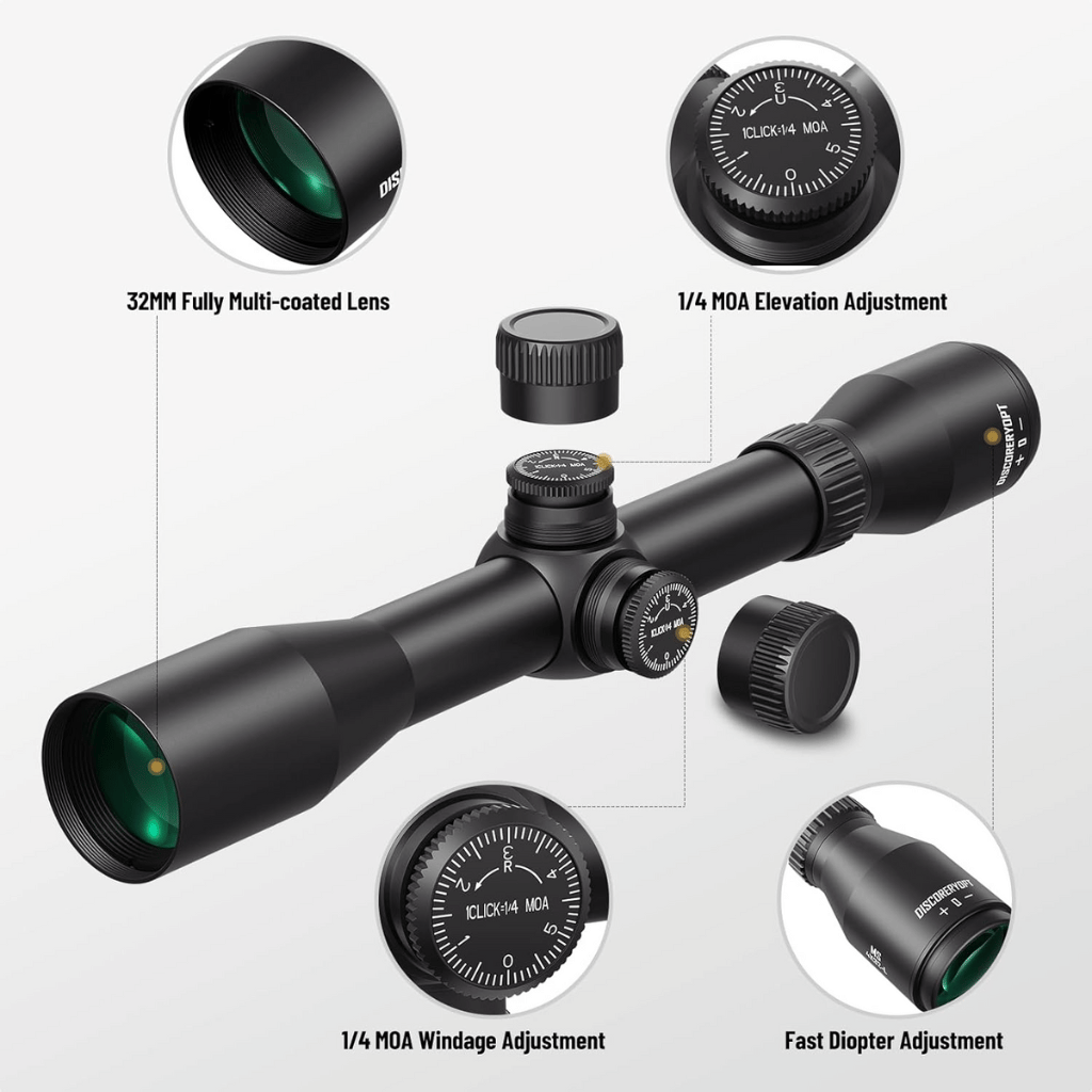 Discovery Optics MS 4X32-MOA-L Scope