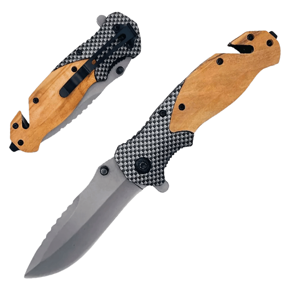 Titanium Plated Stainless Steel Folding Knife