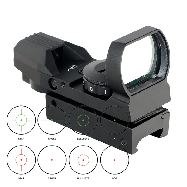 OhHunt 1x22 Micro Red Dot Reflex Sight - Black