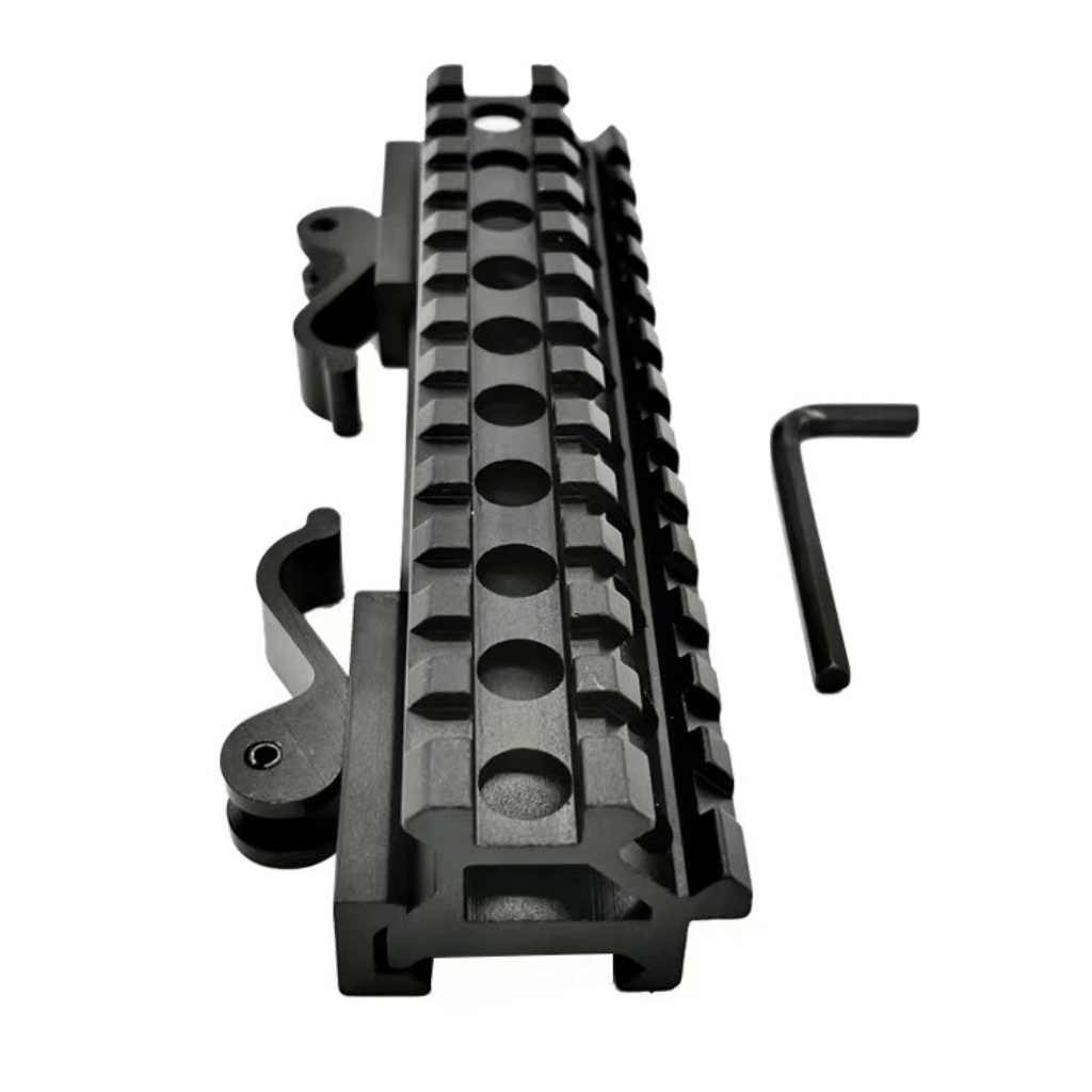 13 Slot Picatinny And Weaver Dual Rail Mount Quick Release