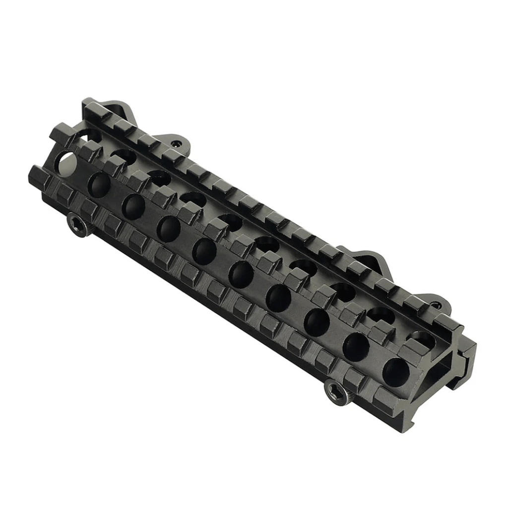 13 Slot Picatinny And Weaver Dual Rail Mount Quick Release