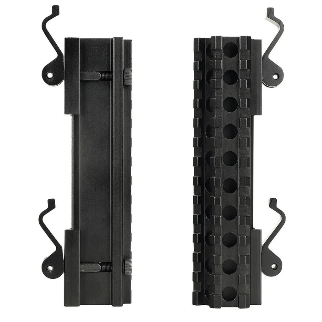 13 Slot Picatinny And Weaver Dual Rail Mount Quick Release