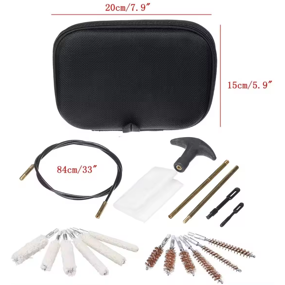 21 Pc Universal Gun Cleaning Kit