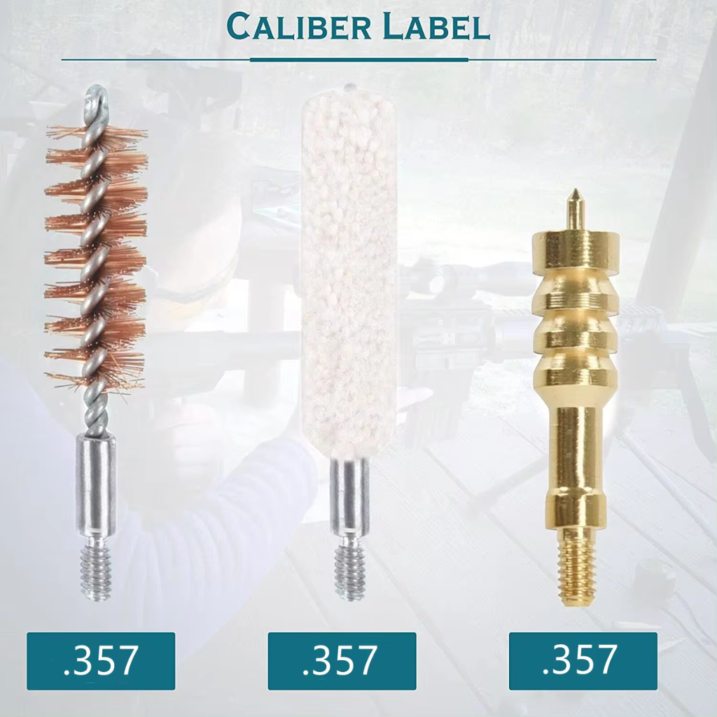 13 Pc .357 Calibre Gun Cleaning Kit