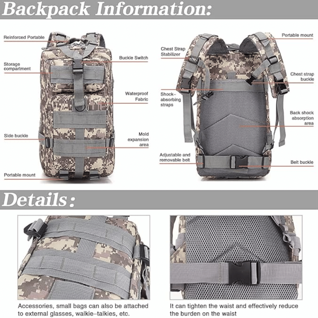 35L Desert Digital Expedition Backpack