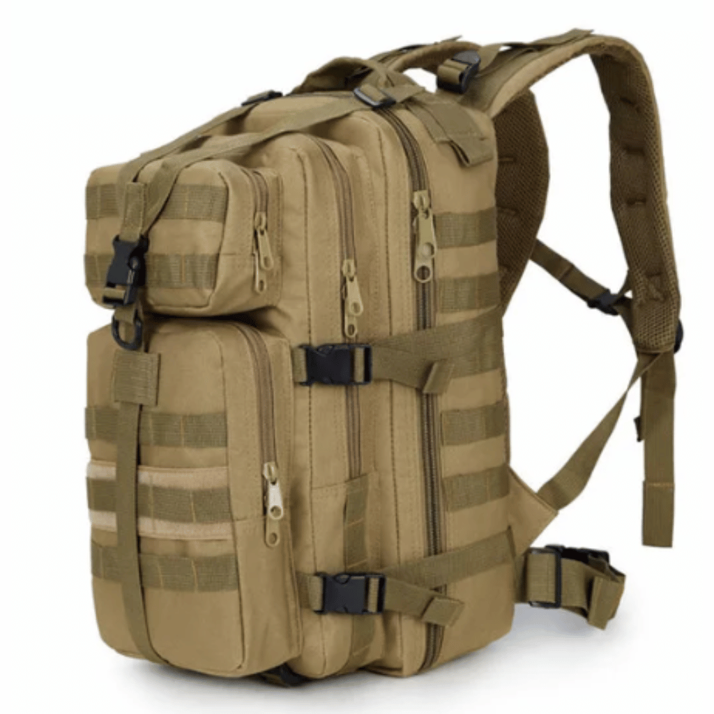 35L Tactical Khaki Travel Backpack