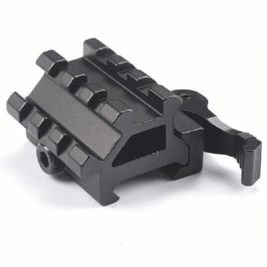 3 Slot Picatinny And Weaver Dual Rail Mount Quick Release