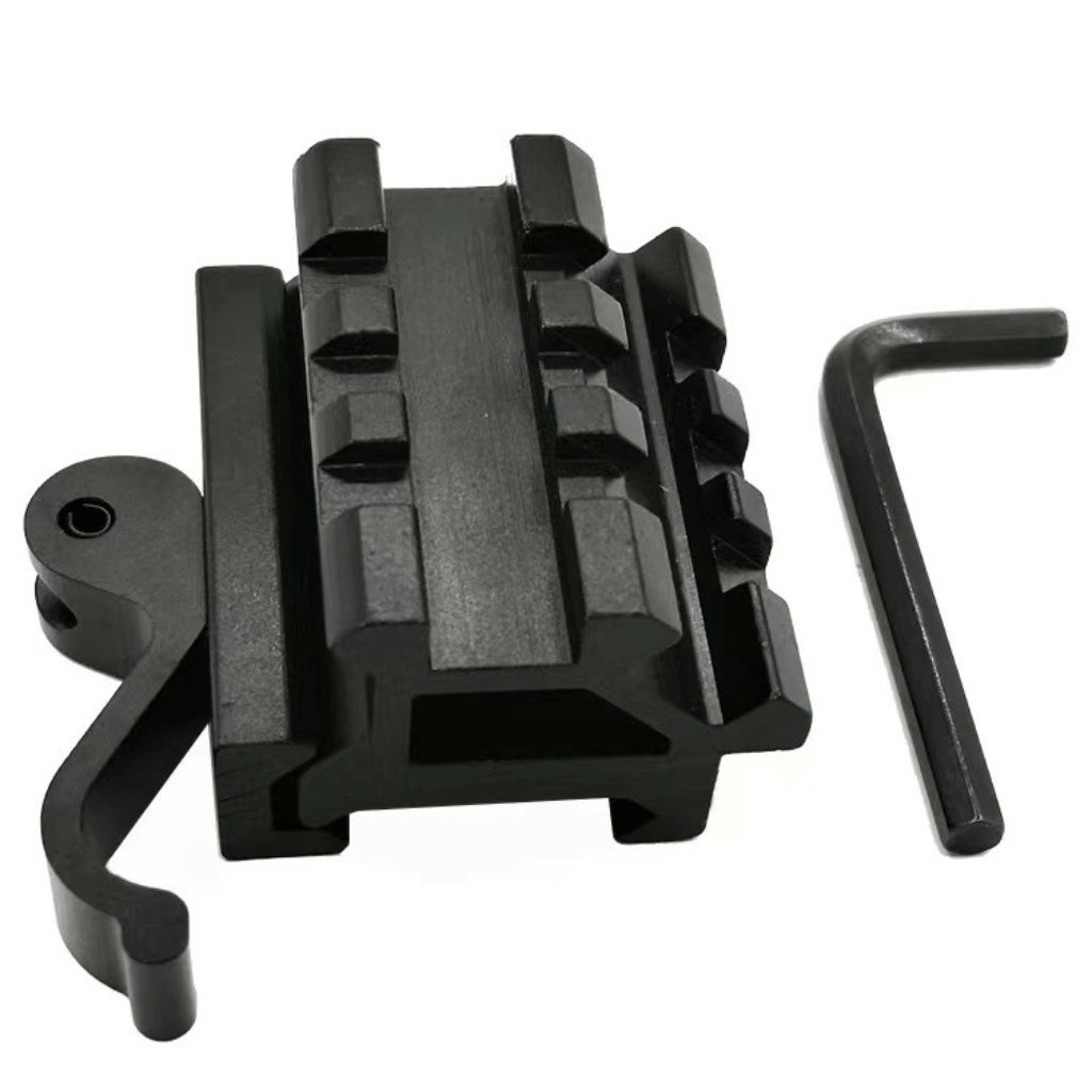 3 Slot Picatinny And Weaver Dual Rail Mount Quick Release