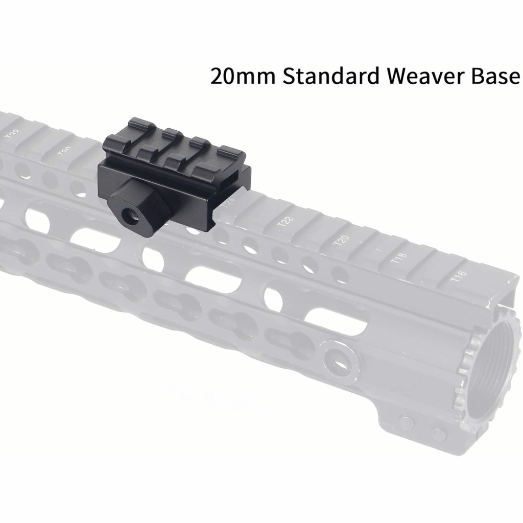 3 Slot Picatinny And Weaver Top Rail Mount