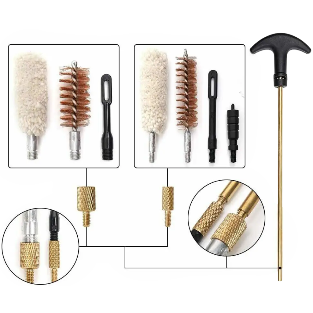 58 Pc Universal Gun Cleaning Kit