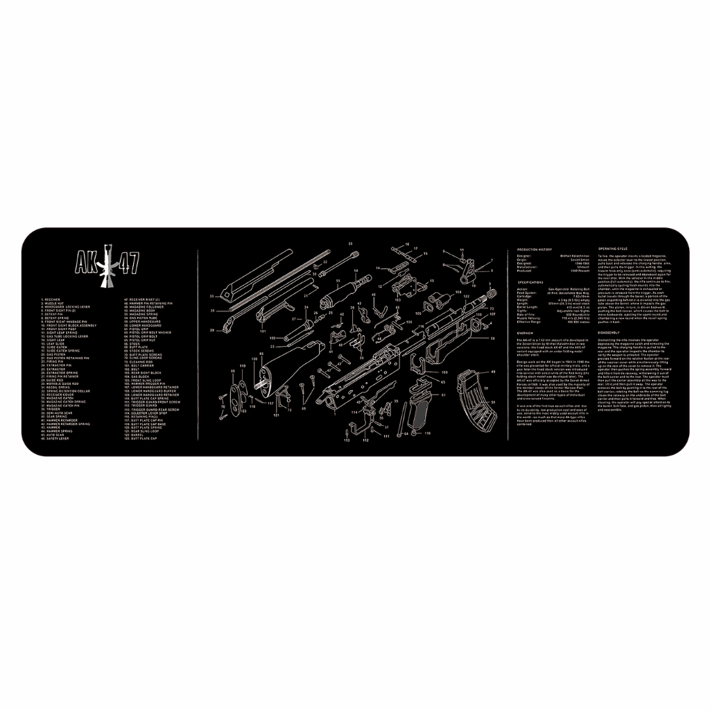 AK47 Large Gun Cleaning Mat