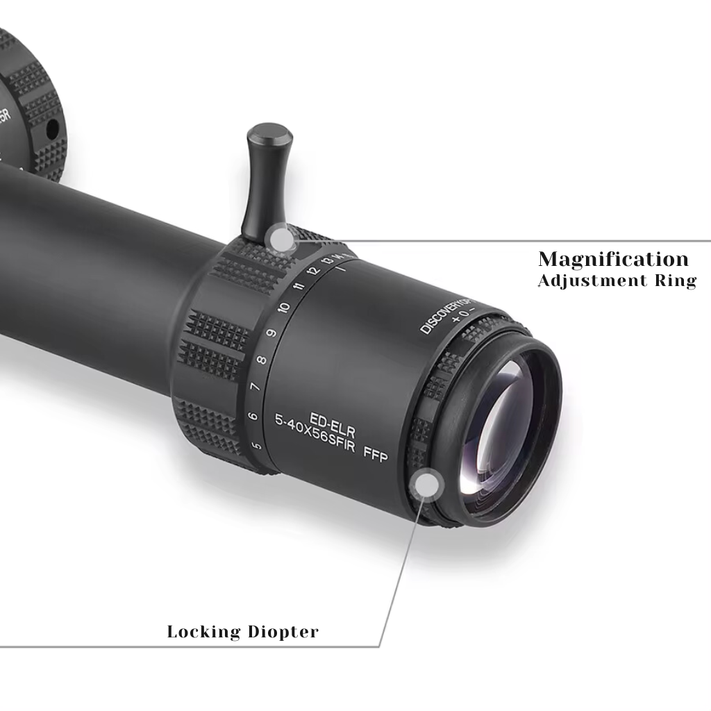 Discovery Optics ED ELR 5-40X56SFIR FFP Scope