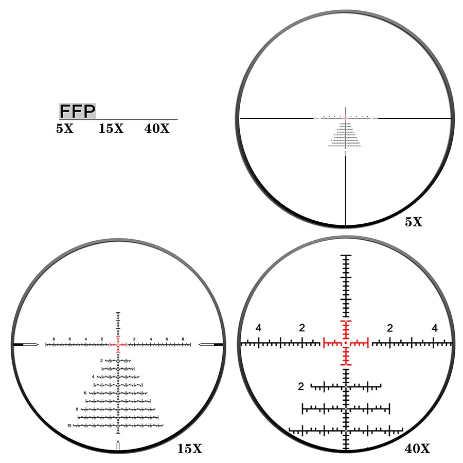 Discovery Optics ED ELR 5-40X56SFIR FFP Scope