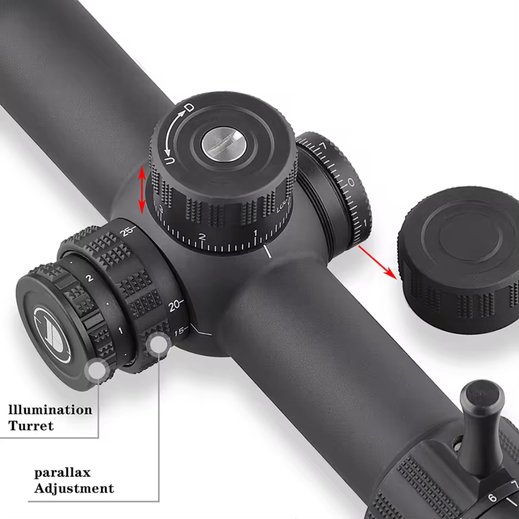 Discovery Optics ED LHT 3-15X50SFIR FFP Scope