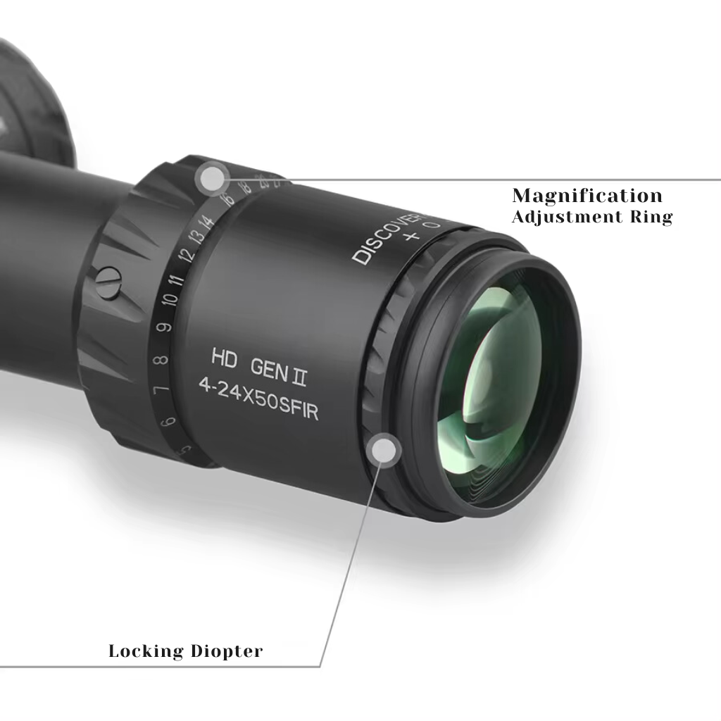 Discovery Optics HD-Gen 2 4-24X50SFIR FFP Scope
