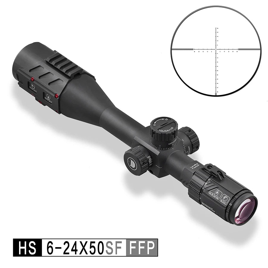 Discovery Optics HS 6-24x50SF FFP Scope