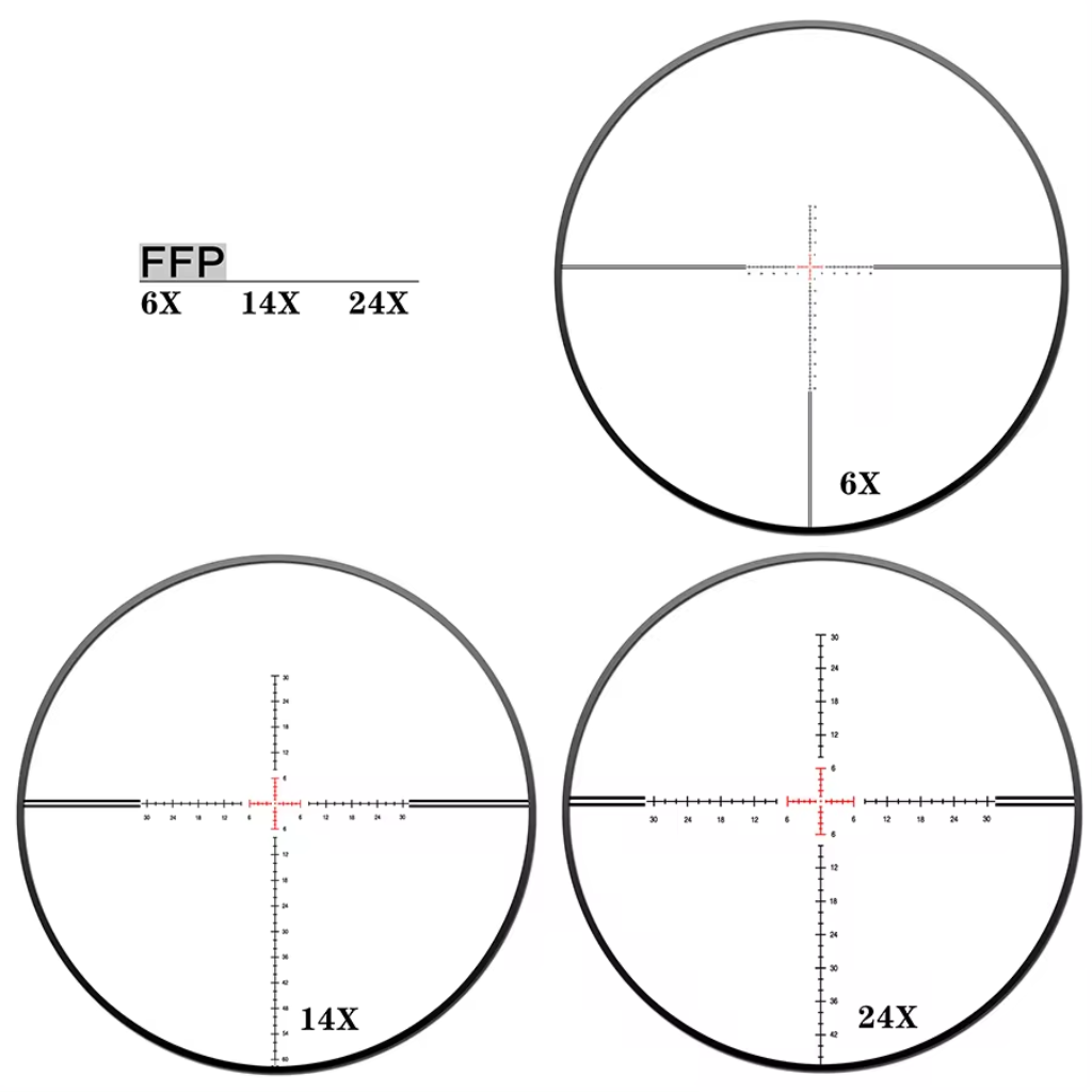 Discovery Optics HT 6-24X44SFIR FFP Scope