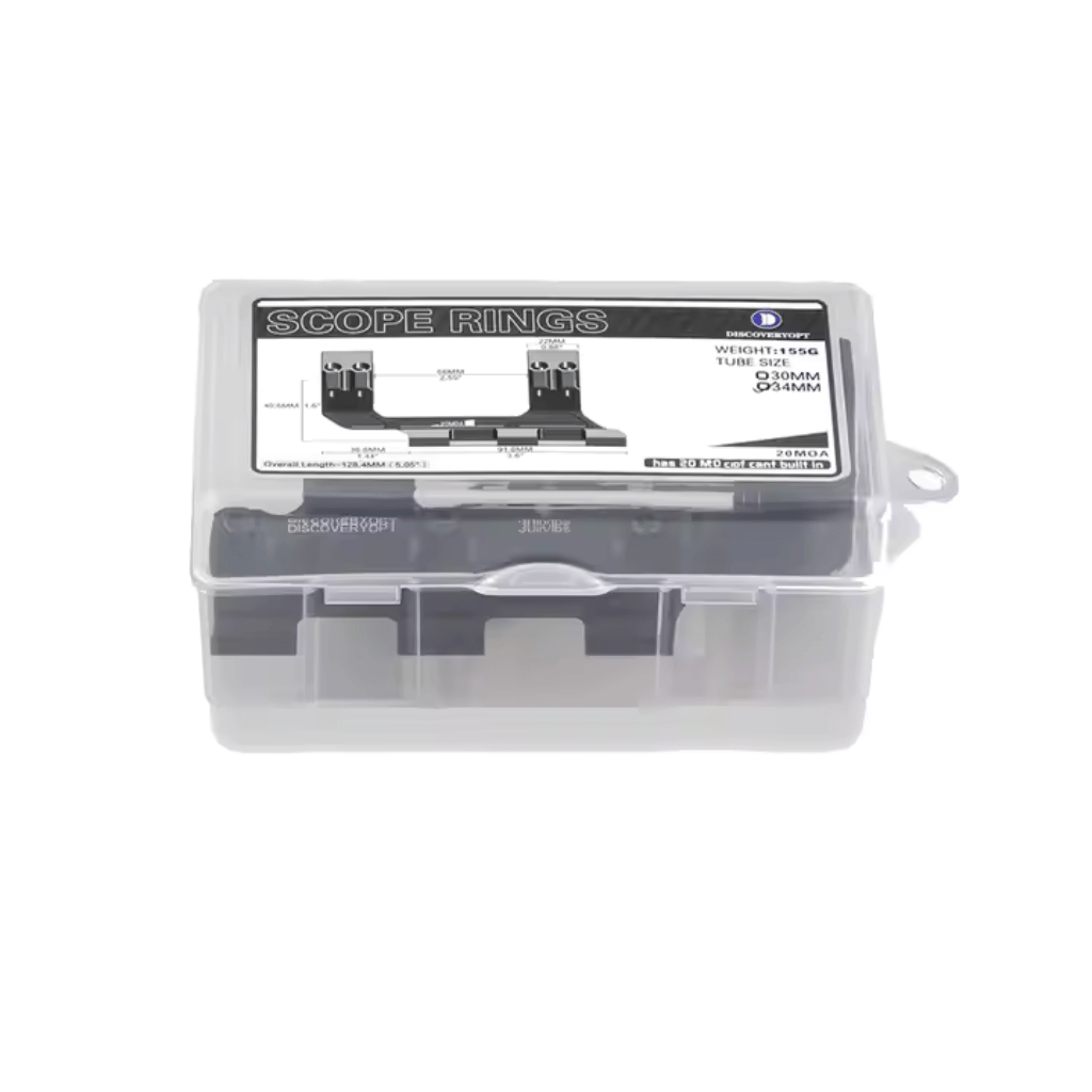 Discovery 34mm 20 MOA Low Profile Picatinny Cantilever Scope Mount