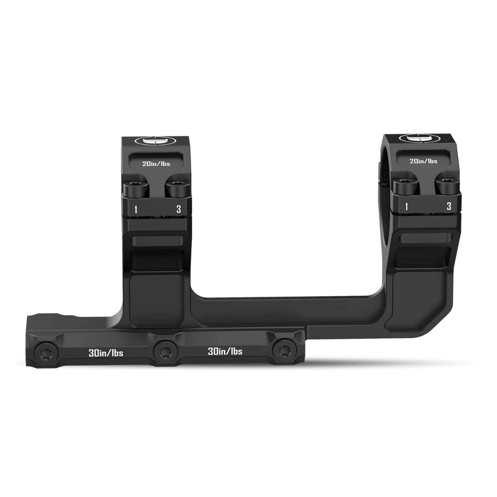 Discovery 34mm 0 MOA Rigid High Profile Picatinny Cantilever Scope Mount