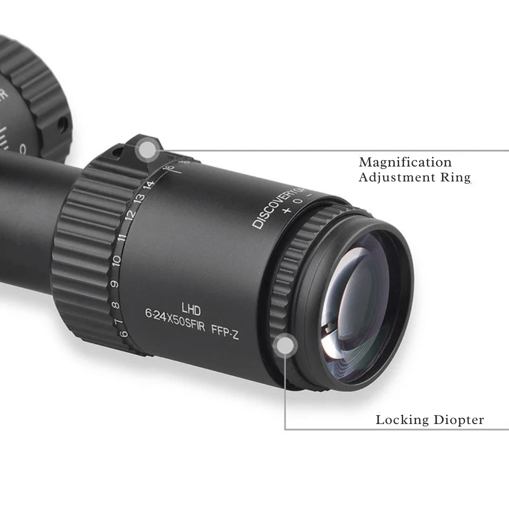 Discovery Optics LHD 6-24X50SFIR FFP-L Scope