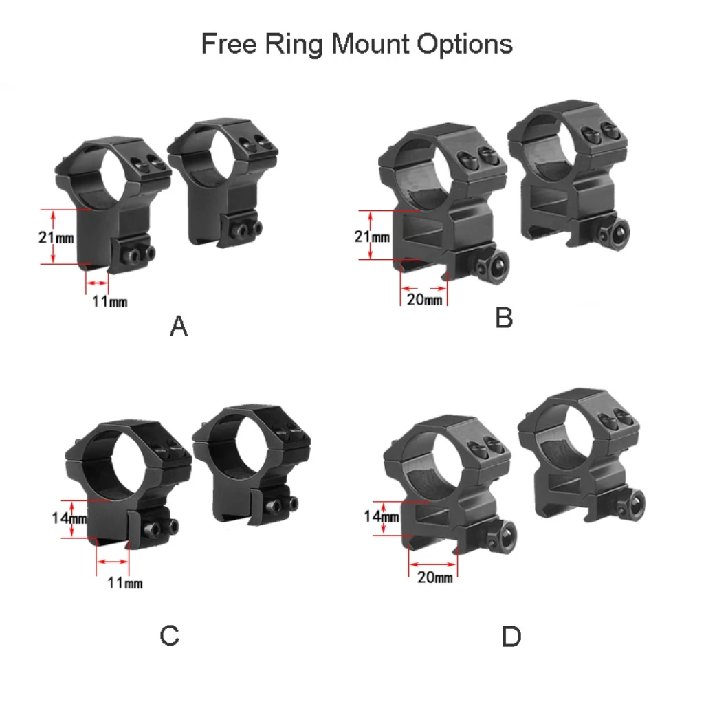 Discovery Optics LHD 6-24X50SFIR FFP-L Scope