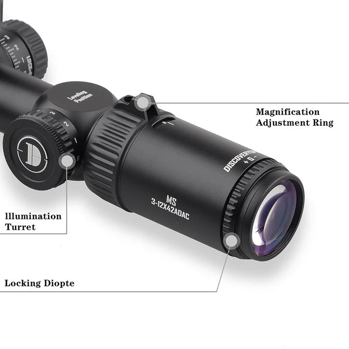 Discovery Optics MS 3-12X42AOAC Scope