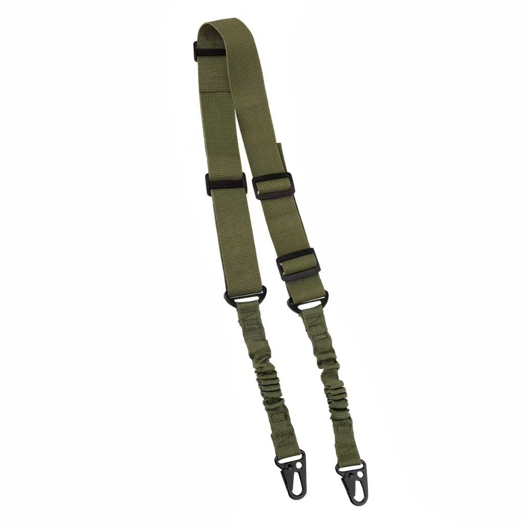 Dual Point Green Gun Sling