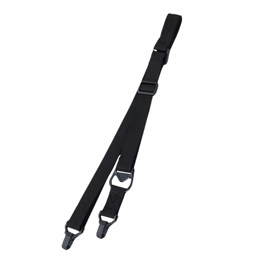 Dual Point Hook Clips Black Gun Sling