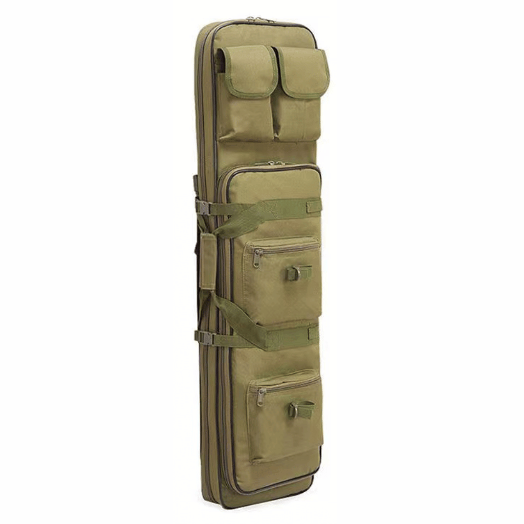 Green 4 Pocket 100cm Medium Gun Bag