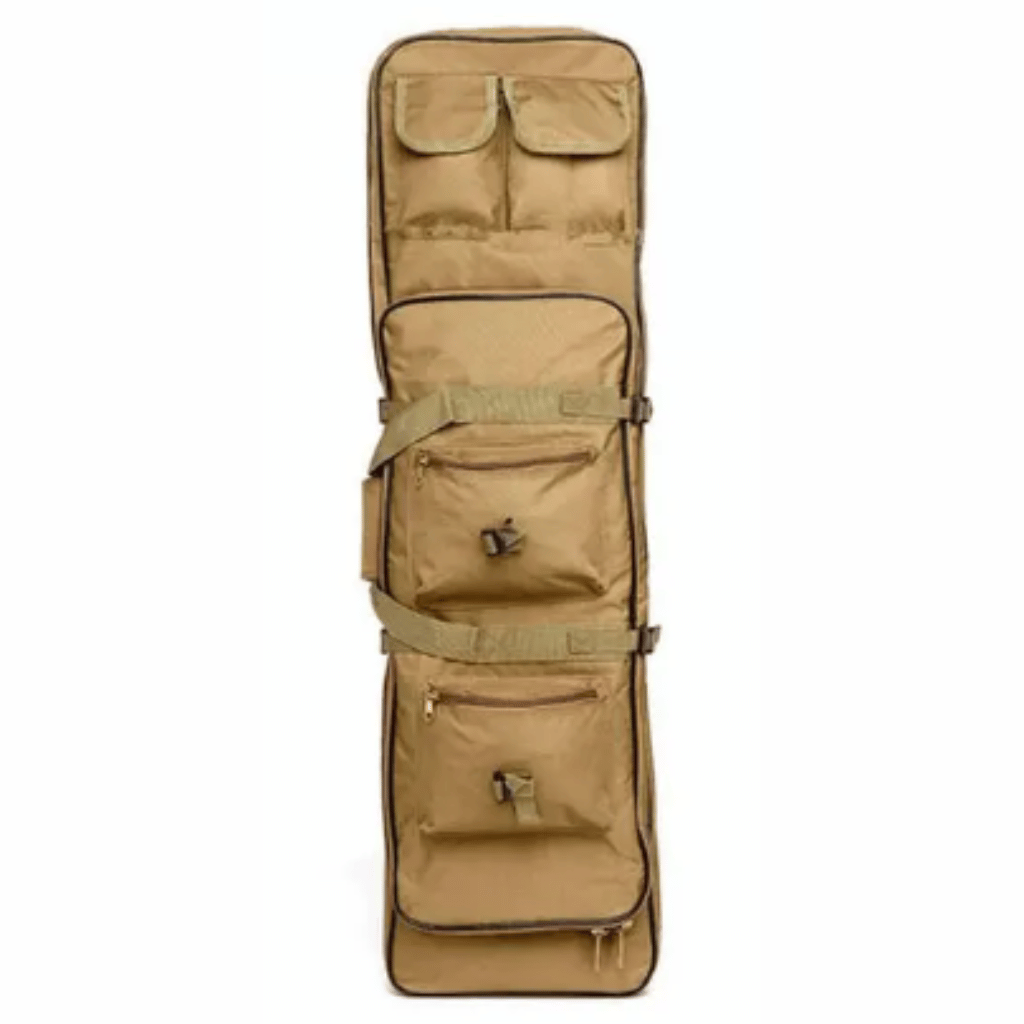 Khaki 4 Pocket 85cm Short Gun Bag