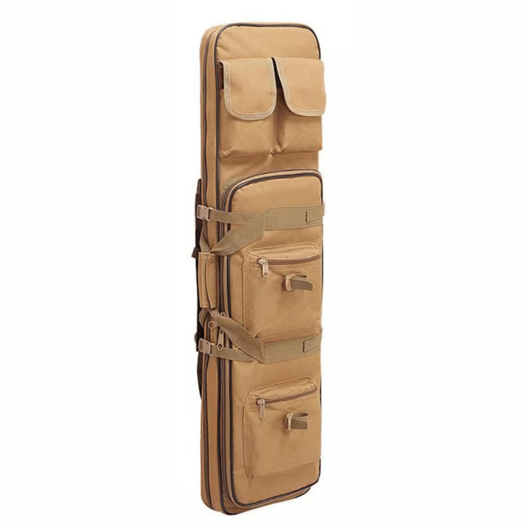 Khaki 4 Pocket 120cm Long Gun Bag