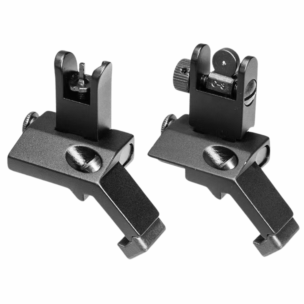 SM Front and Rear 45 Degree Sights Picatinny and Weaver