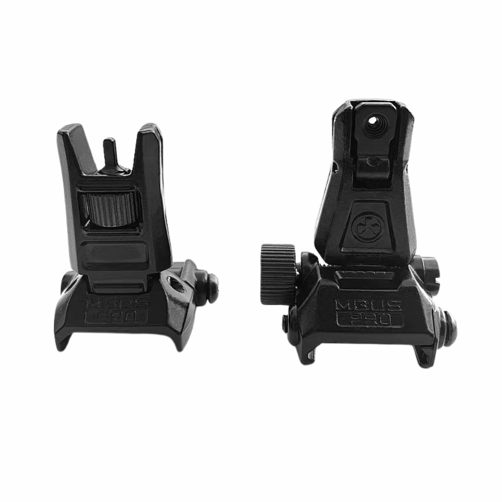 SM Flip-Up Front and Rear MBUS PRO Sights Picatinny and Weaver